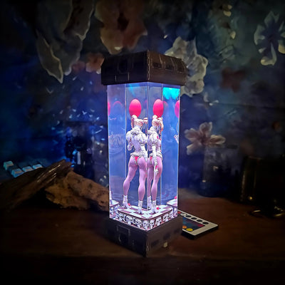 Pennywise Girl Horror Resin Lamp