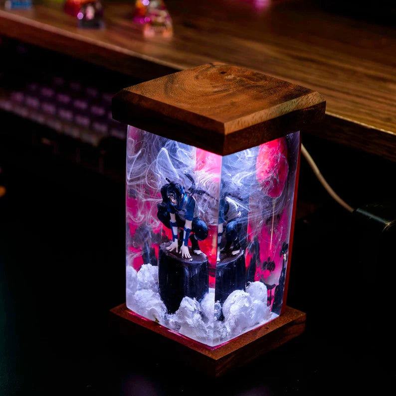 Sasuke Uchiha Resin Lamp