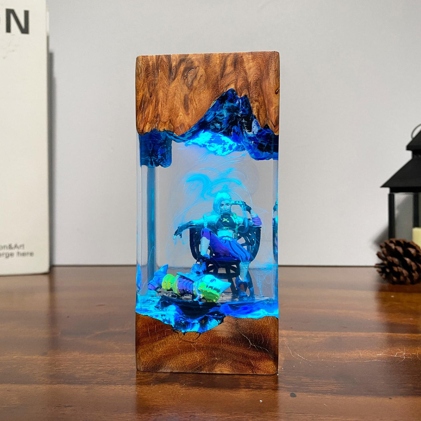 Jinx League of Legends Resin Lamp