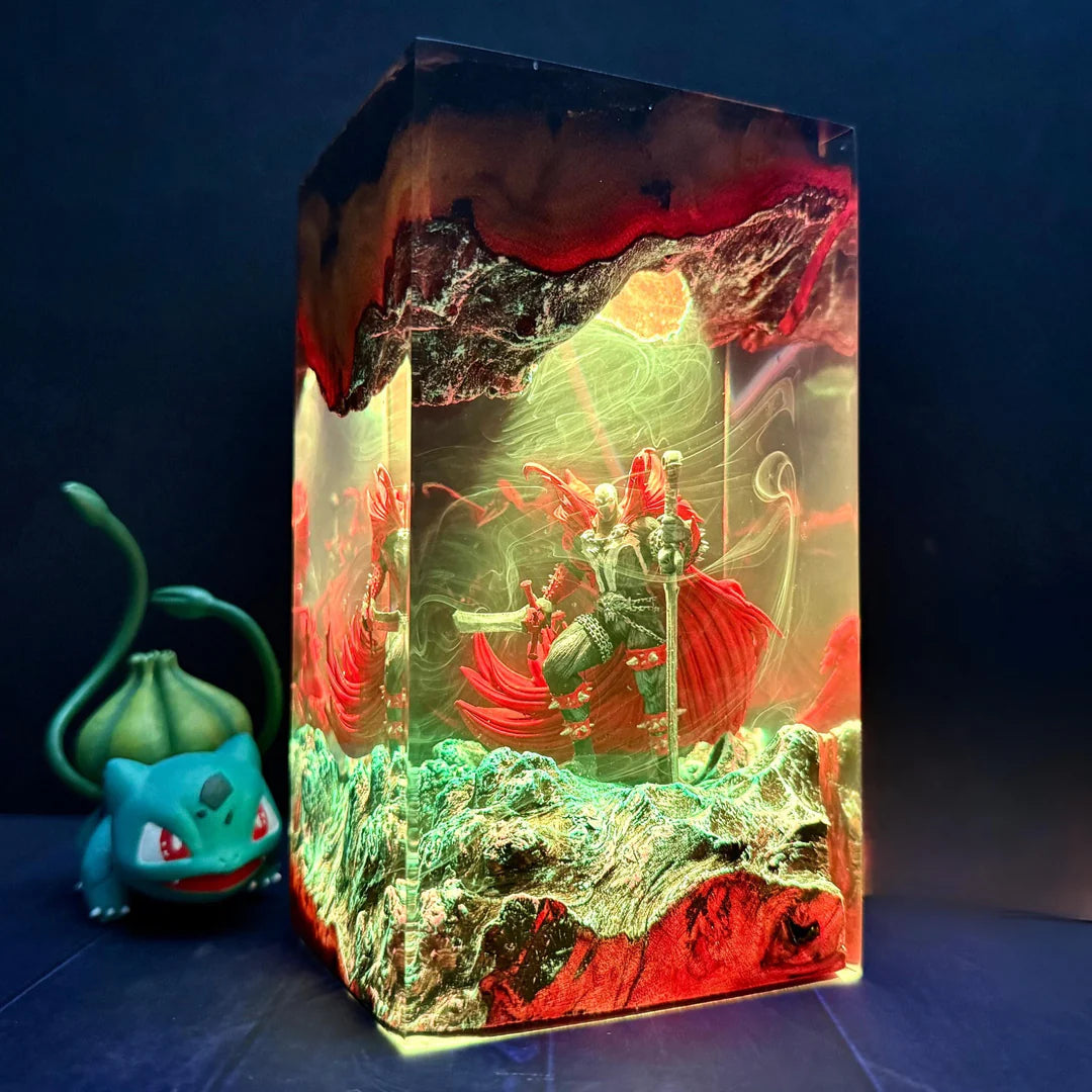 Malenia Elden Ring Resin Lamp