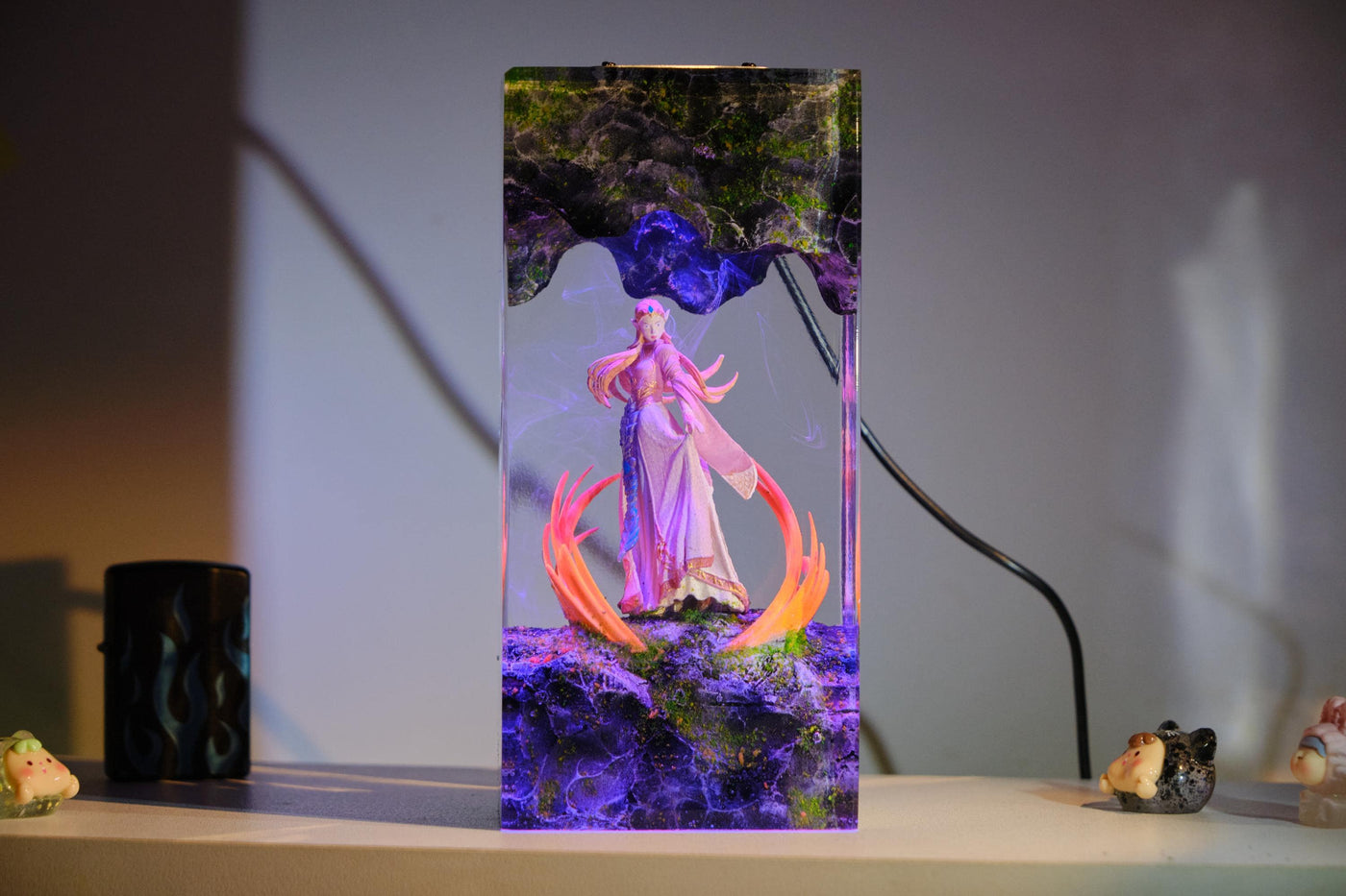 Princess Zelda Resin Lamp