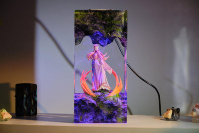 Princess Zelda Resin Lamp