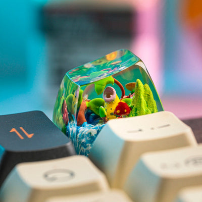 Pokemon - Victreebel Artisan Keycap  2