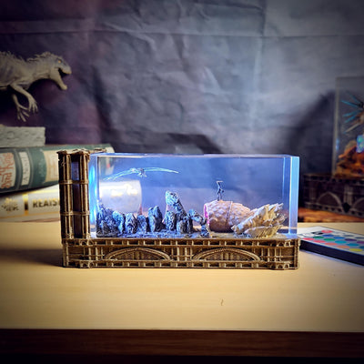 Paul Atreides Sandworm Dune Resin Lamp