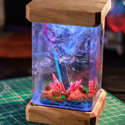 Buster Sword Resin Epoxy lamp