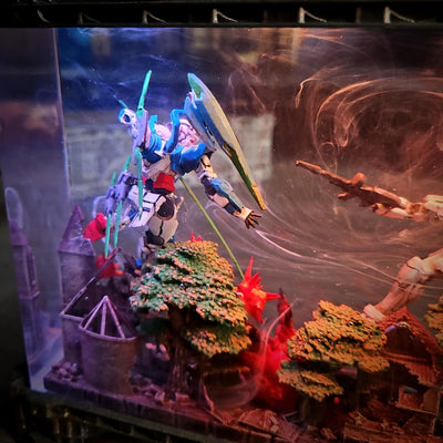 Gundam Battle Resin Lamp