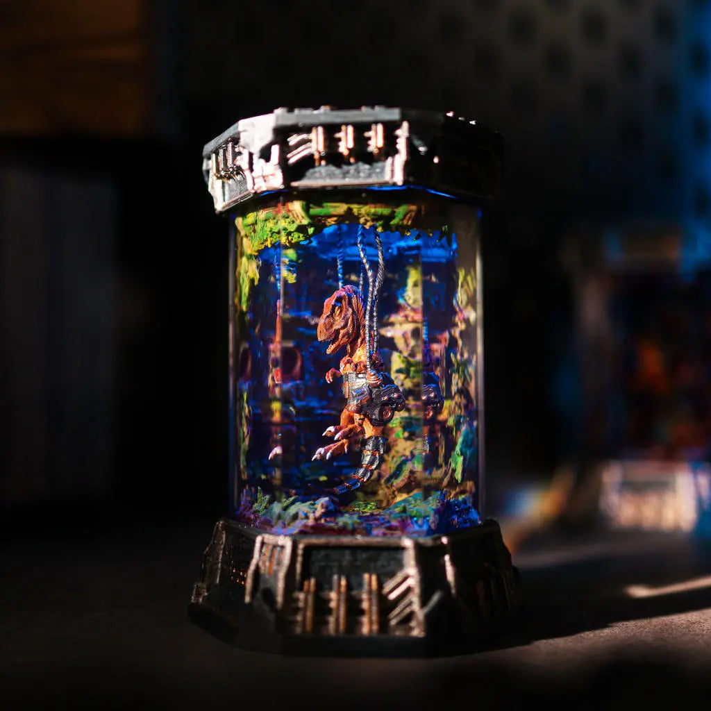 T-Rex Dinosaur Incubator Resin Lamp  3