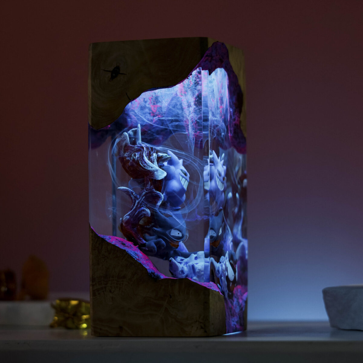 Mega Gengar Resin Diorama Lamp