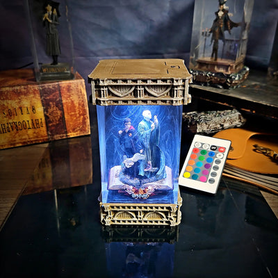 Harry Potter & Lord Voldemort Resin Lamp