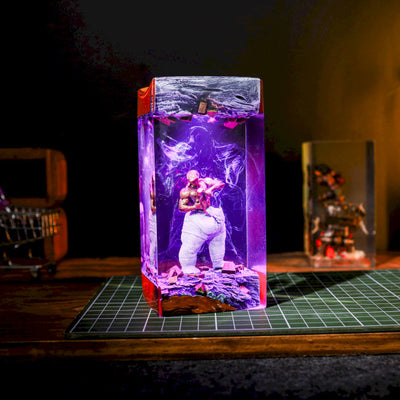 Self-Made Man Statue Epoxy Night Lamp Ver 2