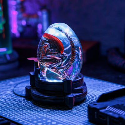 Alien Xenomorph Resin Lamp Egg