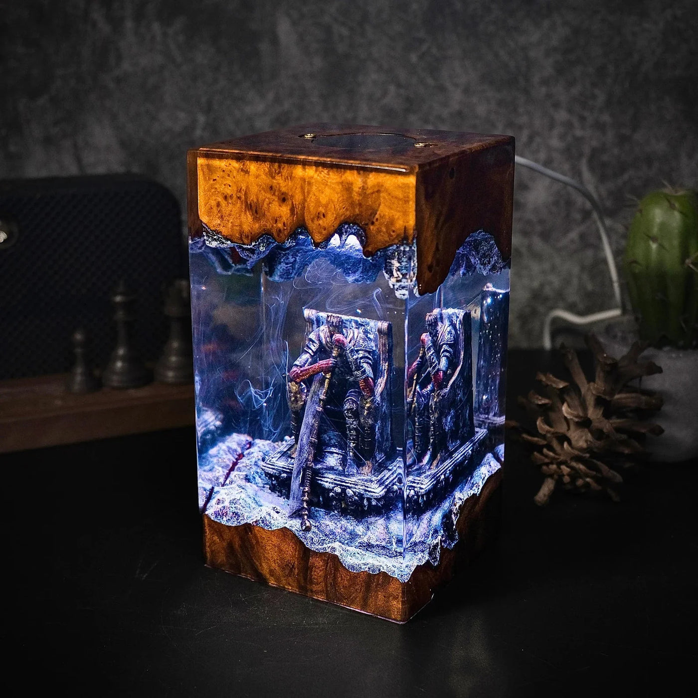 Yhorm the Giant Dark Souls Resin Lamp