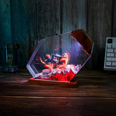 Devil Rider Epoxy Night Light