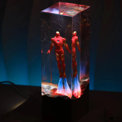 Iron Man Resin Lamp