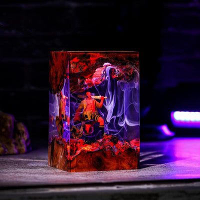 Hellboy Epoxy Night Lamp