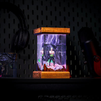Zoro One Piece Resin Lamp