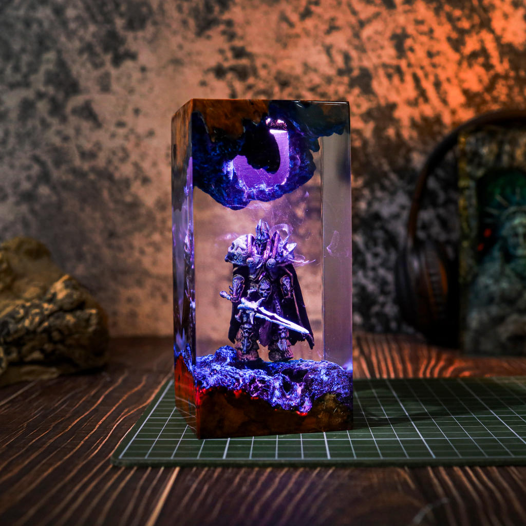 Lich King Warcraft Night Light