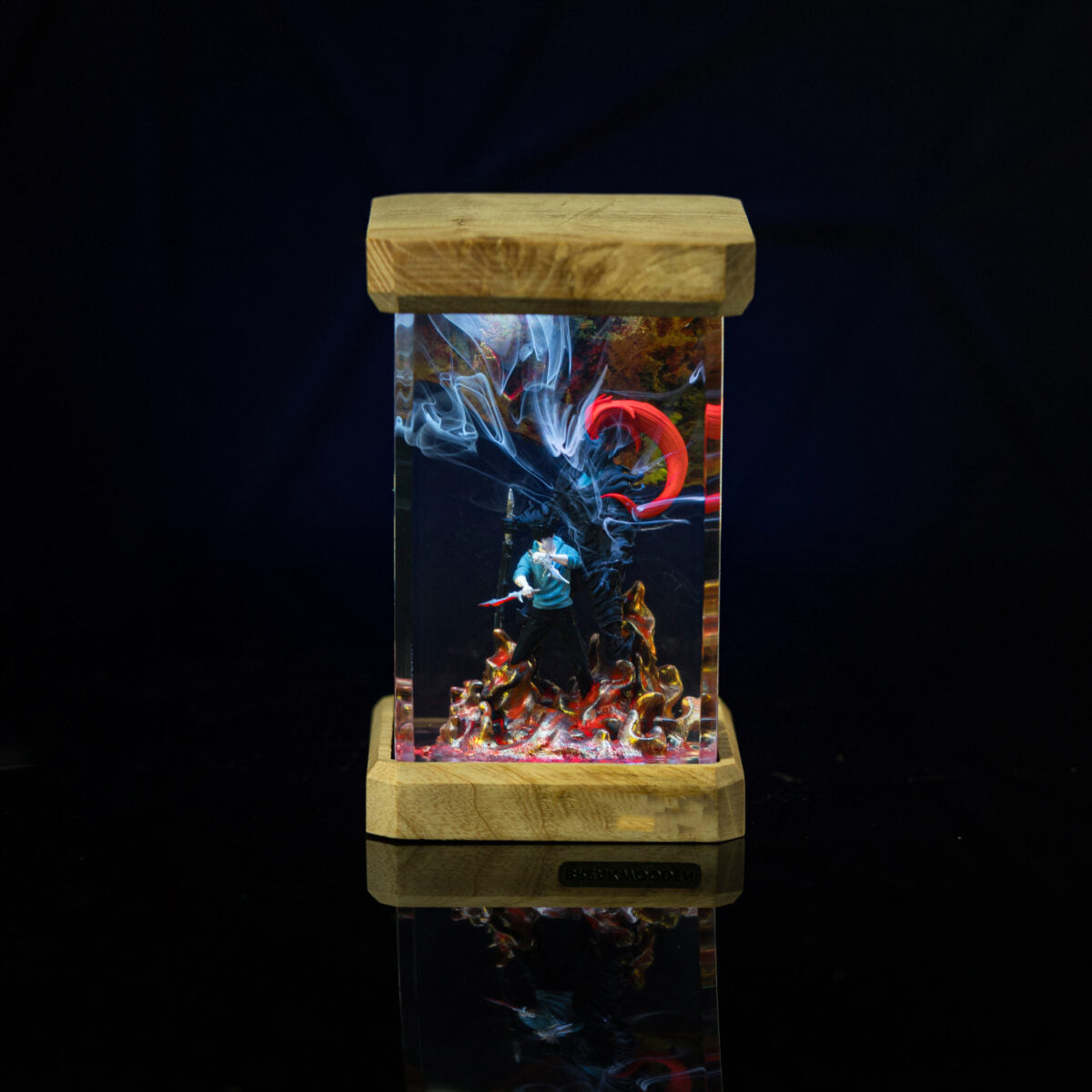 Sung Jin Woo Resin Lamp