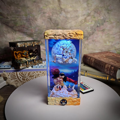 Luffy Bounce Man Nika One Piece Resin lamp