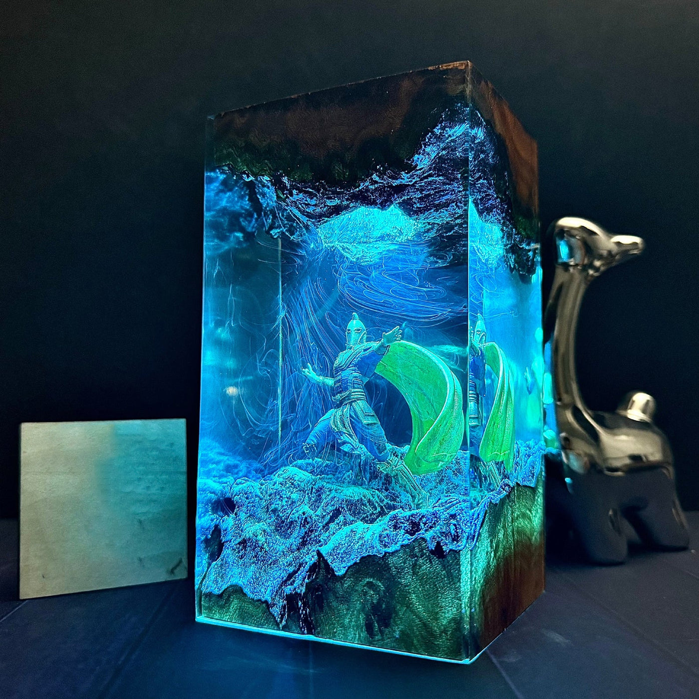 Moon Knight Marvel Resin Lamp