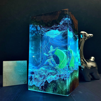 Moon Knight Marvel Resin Lamp