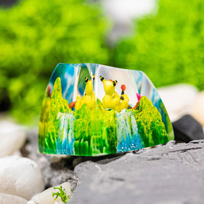 Pokemon - Ampharos Artisan Keycap