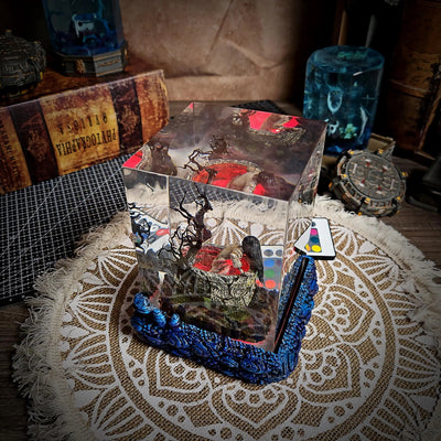 Amamura Sadako Ring Resin Lamp