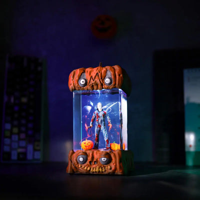 Jason Voorhees Friday the 13th Halloween Pumpkin Resin Lamp