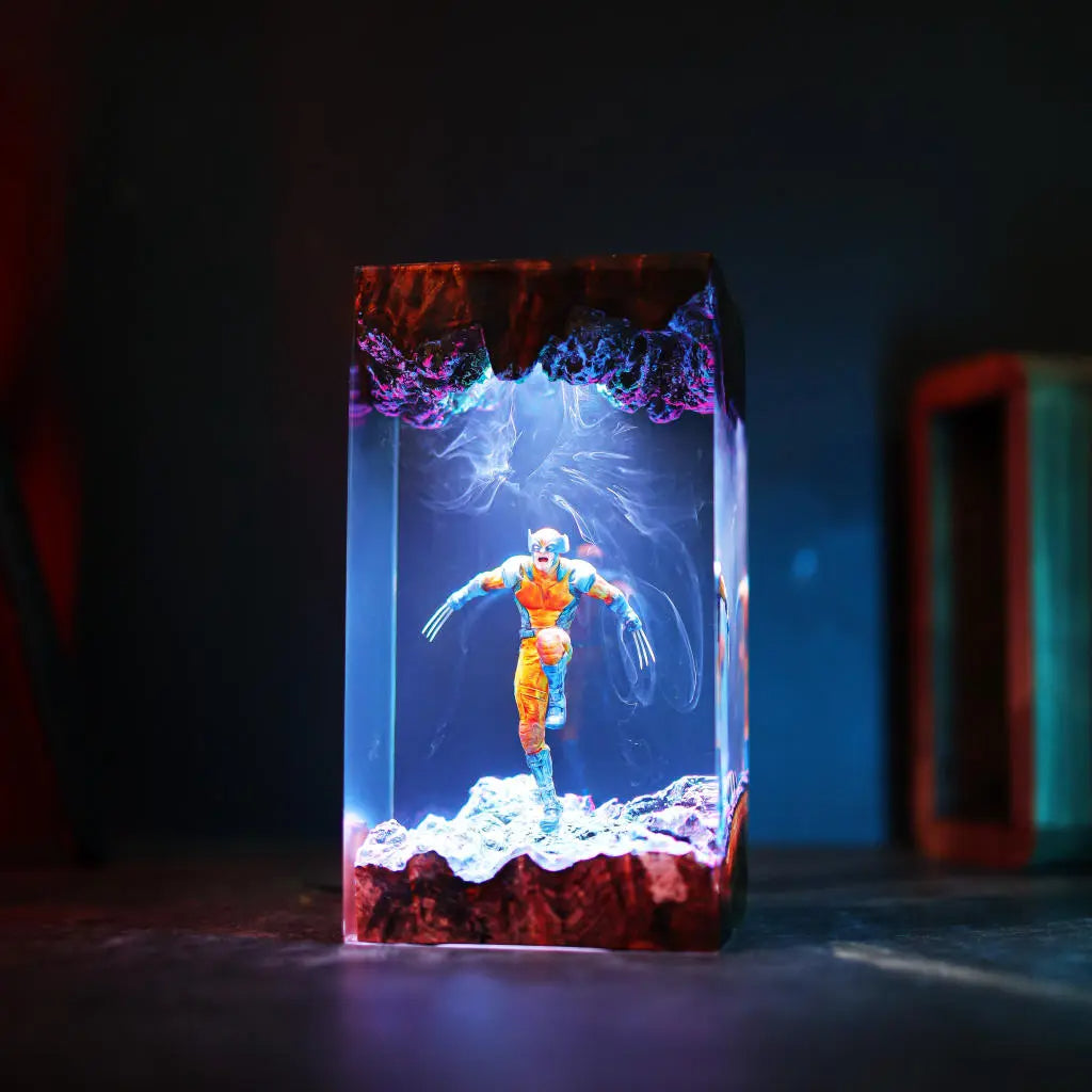 Wolverine X-Men Marvel Resin Lamp