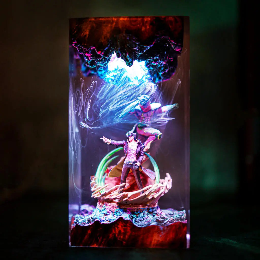 JoJo Bizarre Adventure Resin Lamp