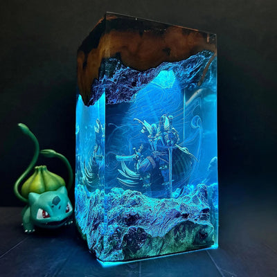 Spawn Comic Resin Lamp 2