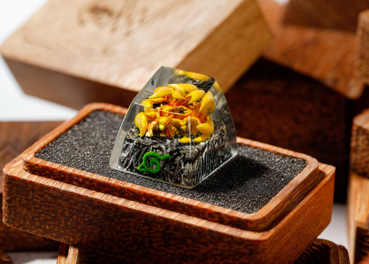 YELLOW KYUUBI NARUTO – ARTISAN KEYCAP