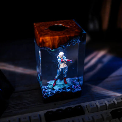 Cammy Street Fighter Resin Lamp