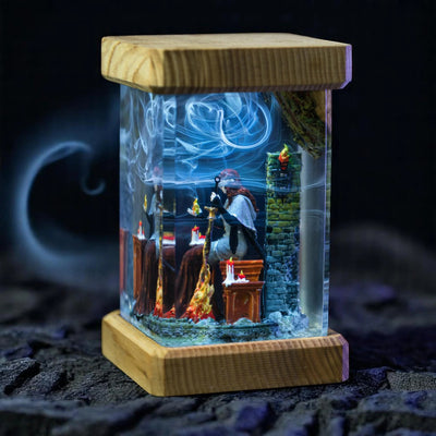 Fire Keeper Dark Souls Resin Lamp