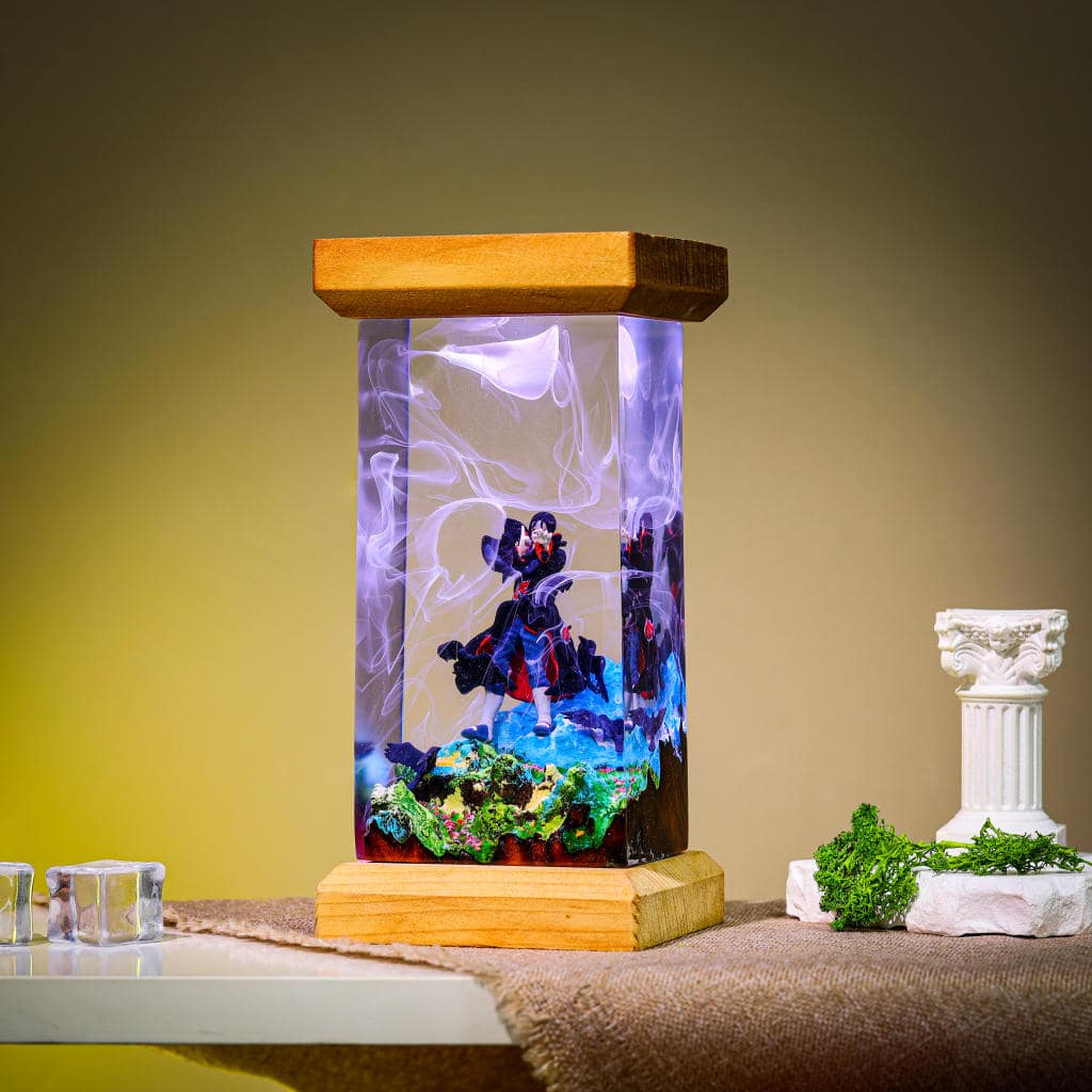 Itachi Uchiha From Naruto Resin Night Light