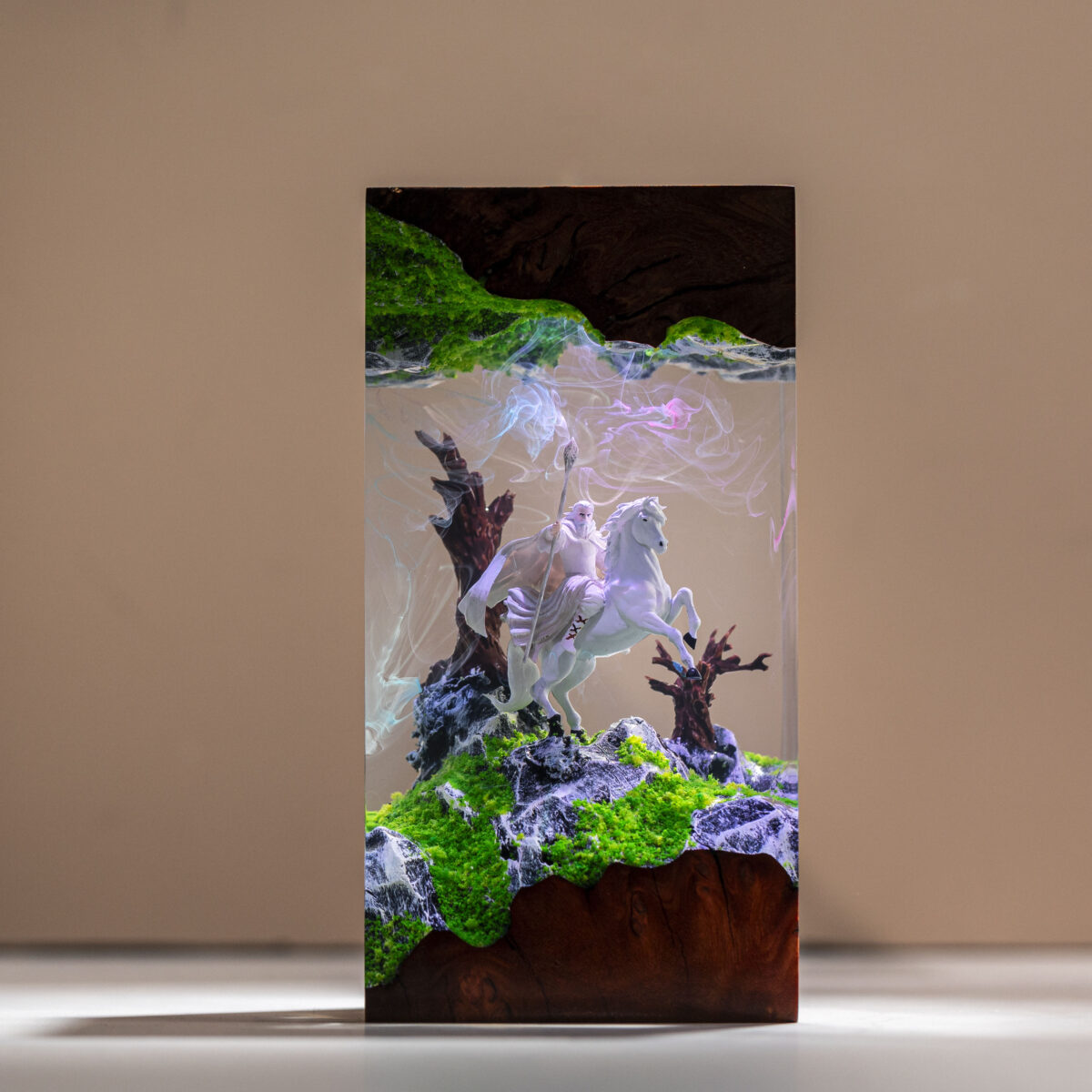 Gandalf Lord Of The Rings Resin Lamp