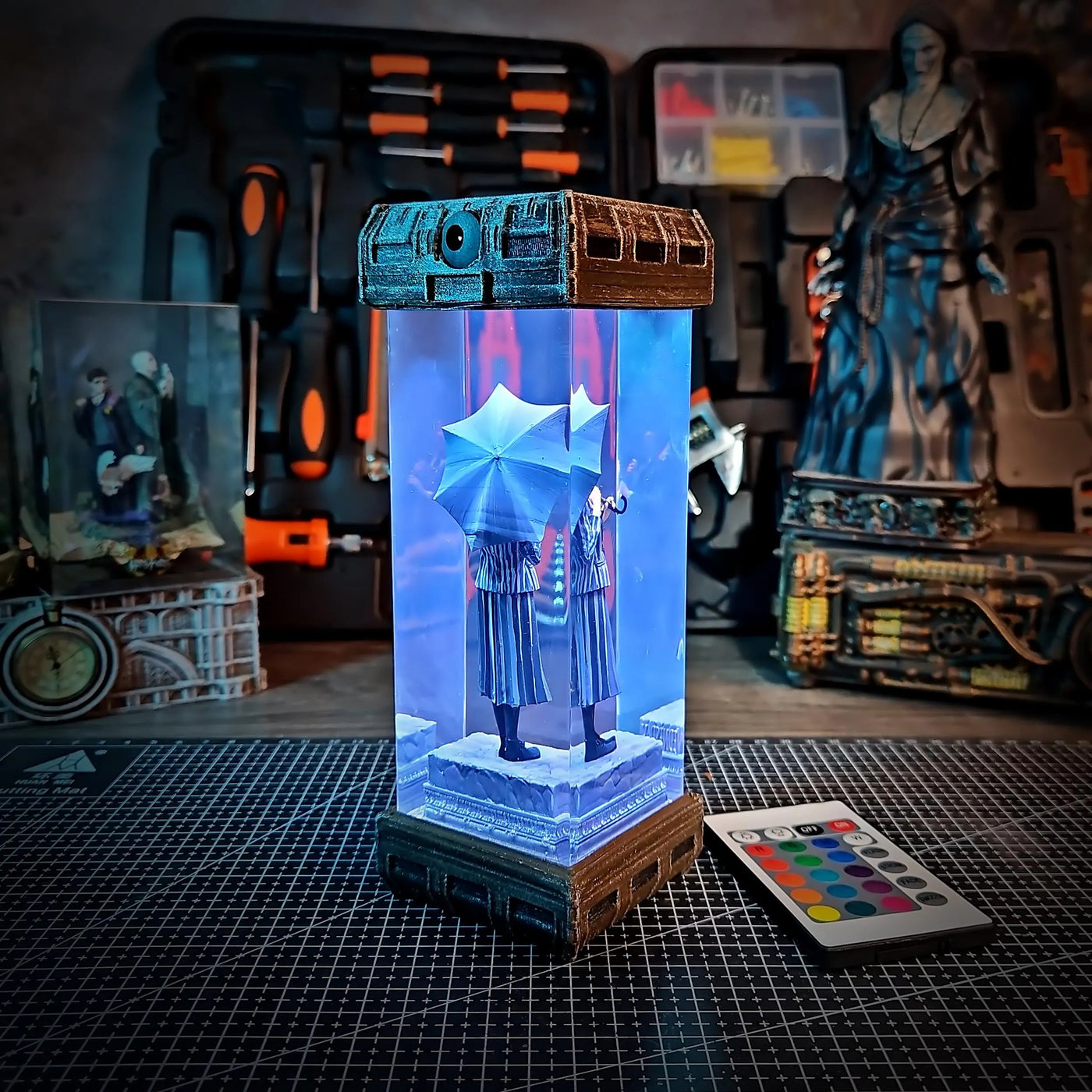 Wednesday Addams Resin lamp