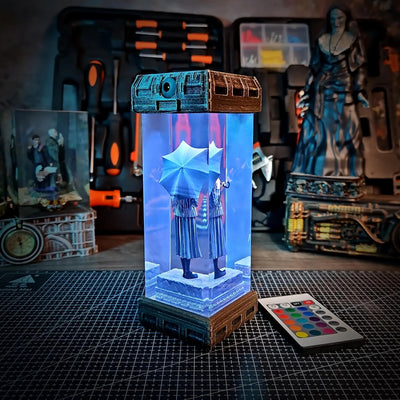 Wednesday Addams Resin lamp