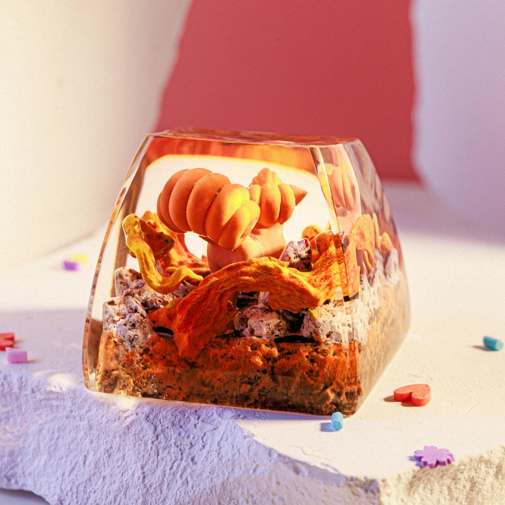 Pokemon - Vulpix Artisan Keycap