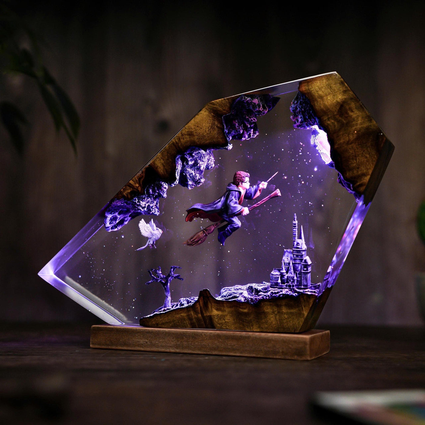 Harry Potter Resin Lamp