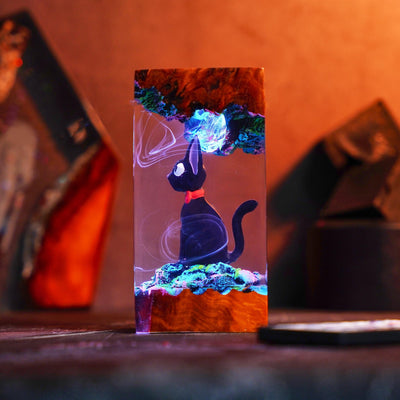 Jiji Black Cat Kiki’s Delivery Service Resin Lamp