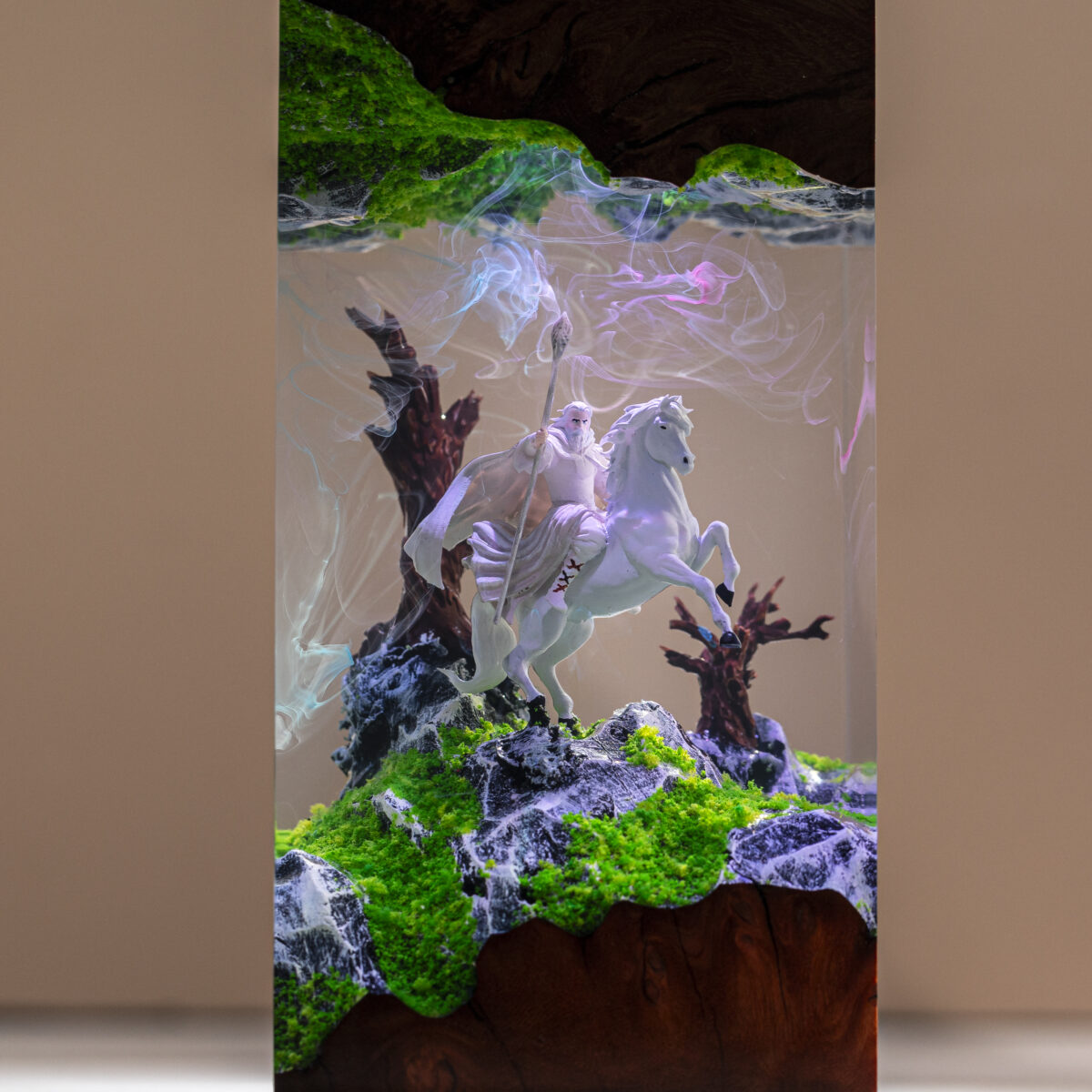 Gandalf Lord Of The Rings Resin Lamp