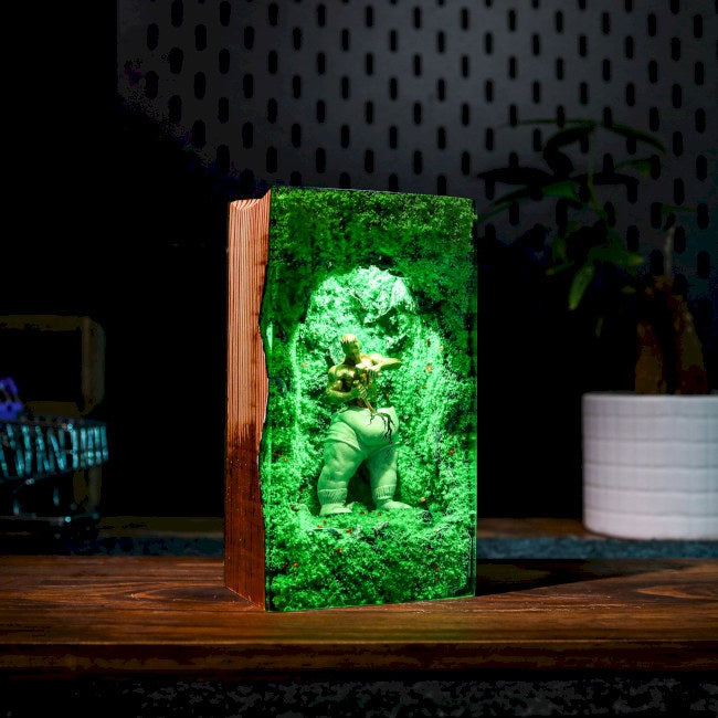 Self-Made Man Statue Epoxy Night Lamp