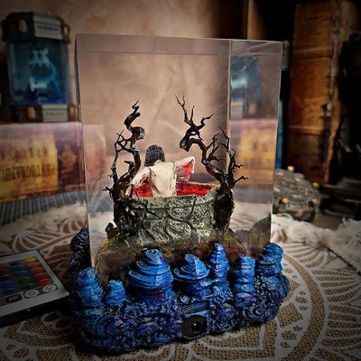 Amamura Sadako Ring Resin Lamp