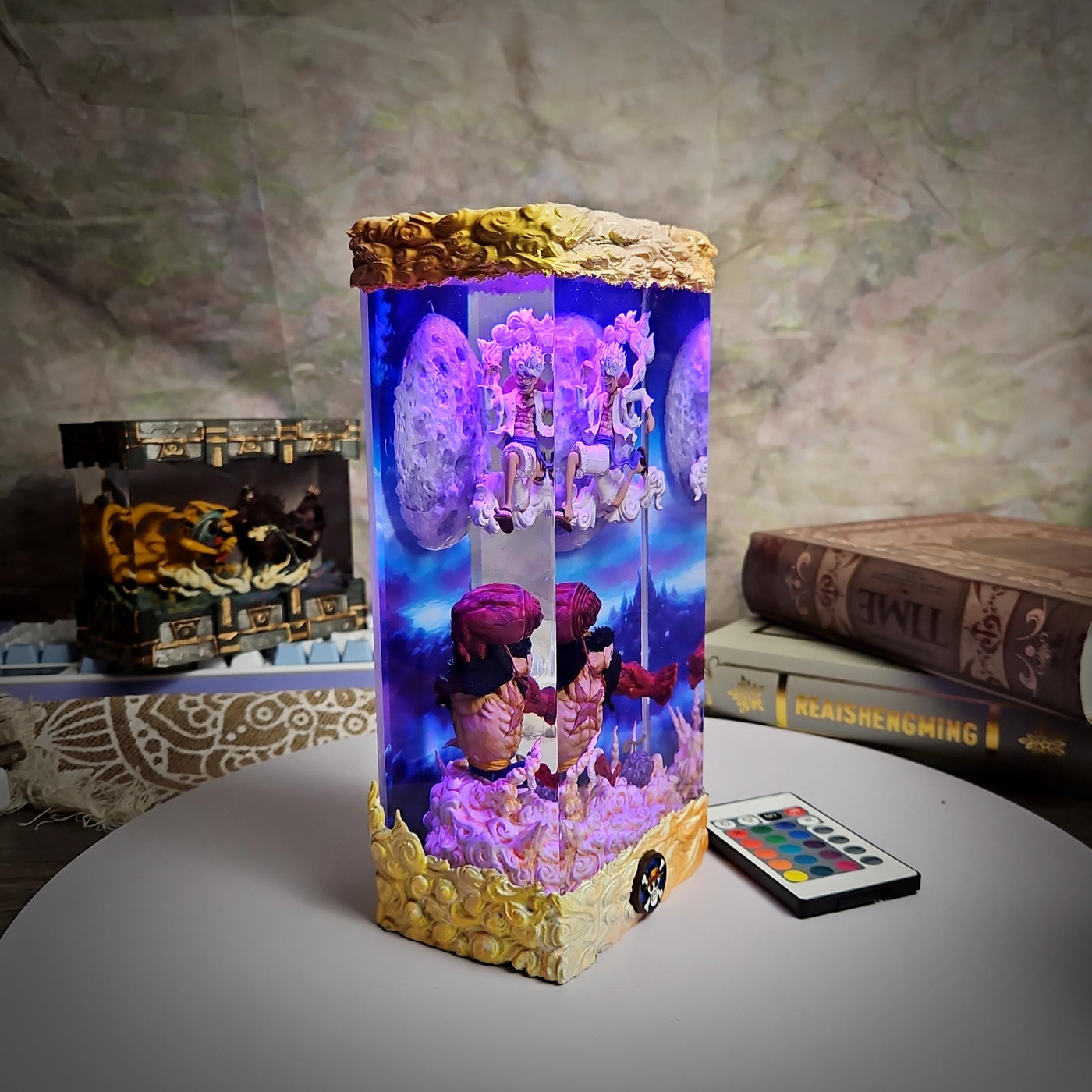 Luffy Bounce Man Nika One Piece Resin lamp