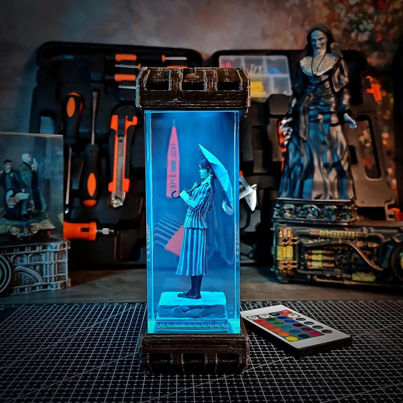 Wednesday Addams Resin lamp