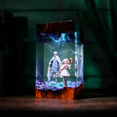 Beyond Journey's End Resin Lamp