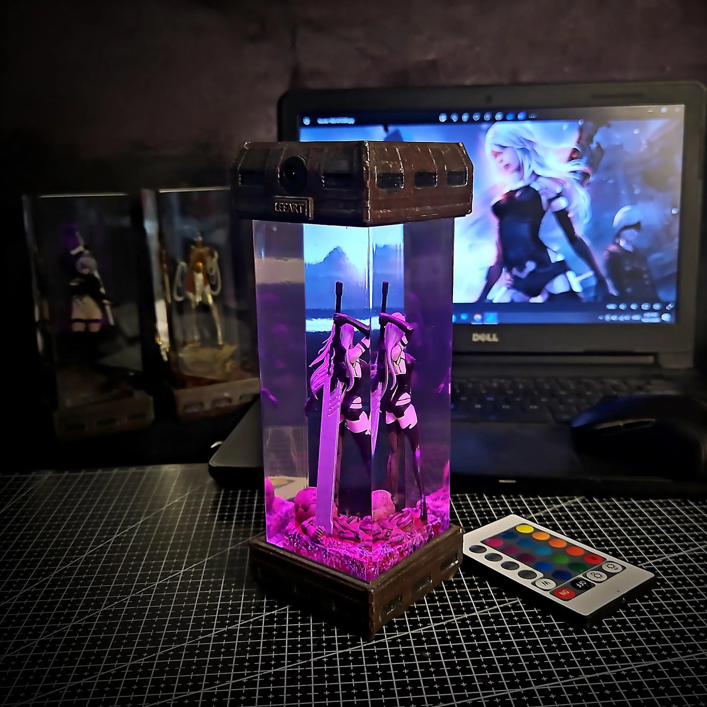 A2 NieR Automata Resin Lamp