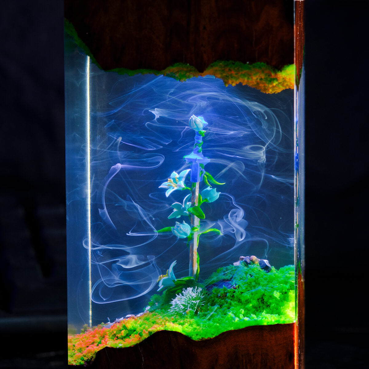 Master Sword with Silent Flower Resin Lamp