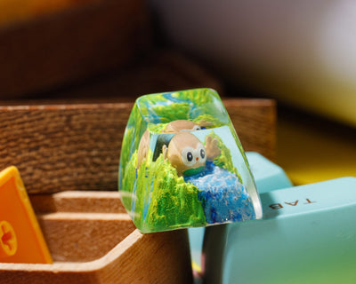 ROWLET POKEMON – ARTISAN KEYCAPS